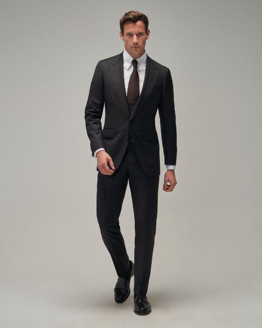 Black Check Suit - Brent Wilson