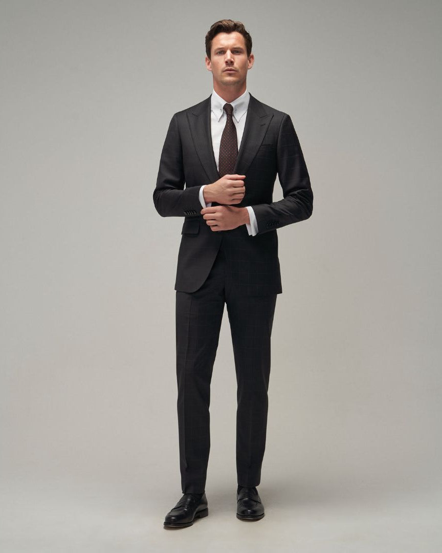 Black Check Suit - Brent Wilson