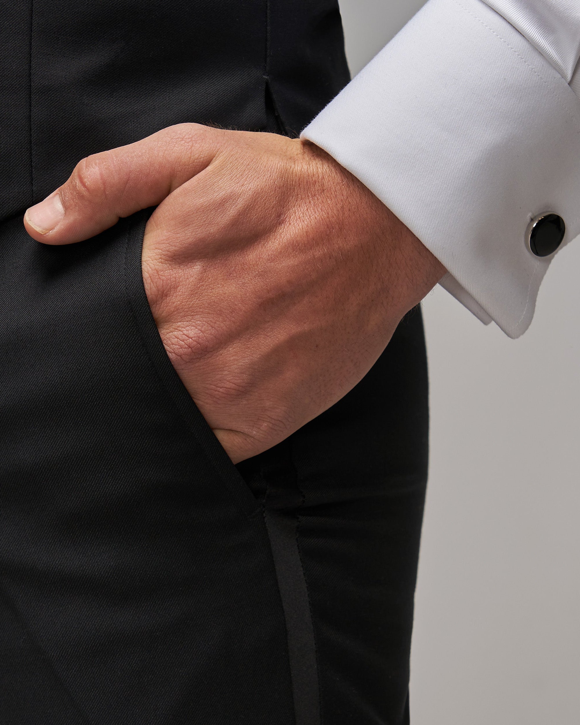 Black Shawl Collar Tuxedo - Brent Wilson