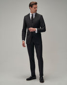 Black / White Stripe Suit - Brent Wilson