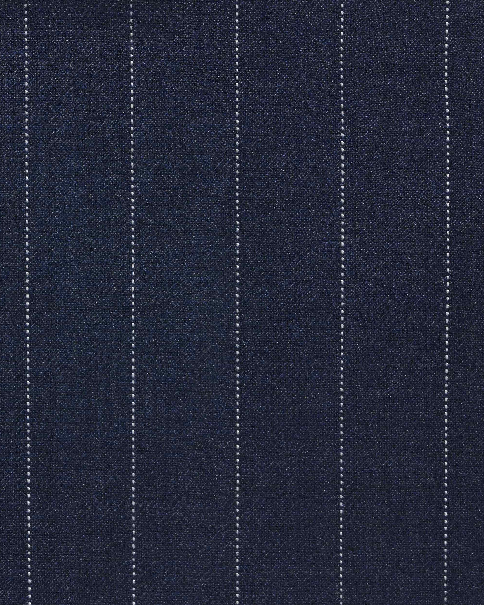 Blue Stripe Suit - Brent Wilson