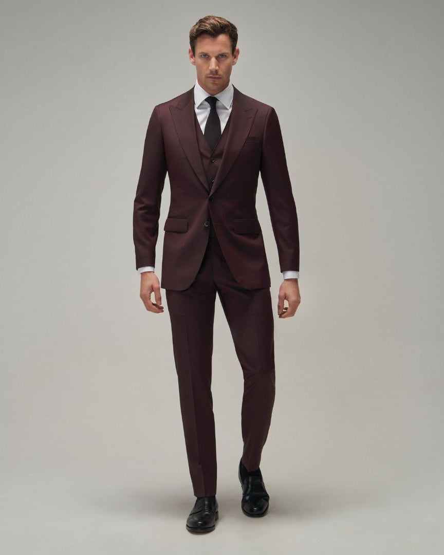 Burgundy Suit - Brent Wilson