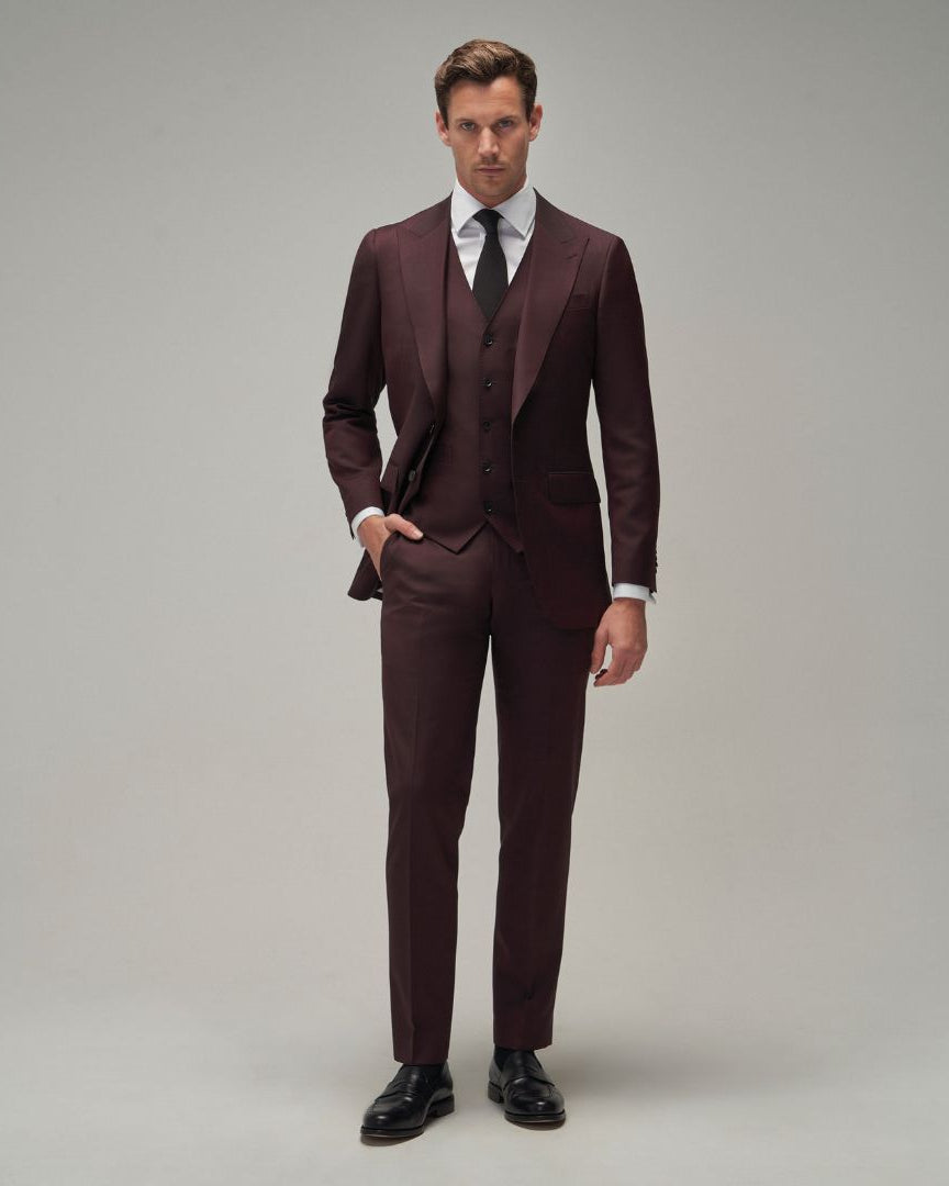 Burgundy Suit - Brent Wilson