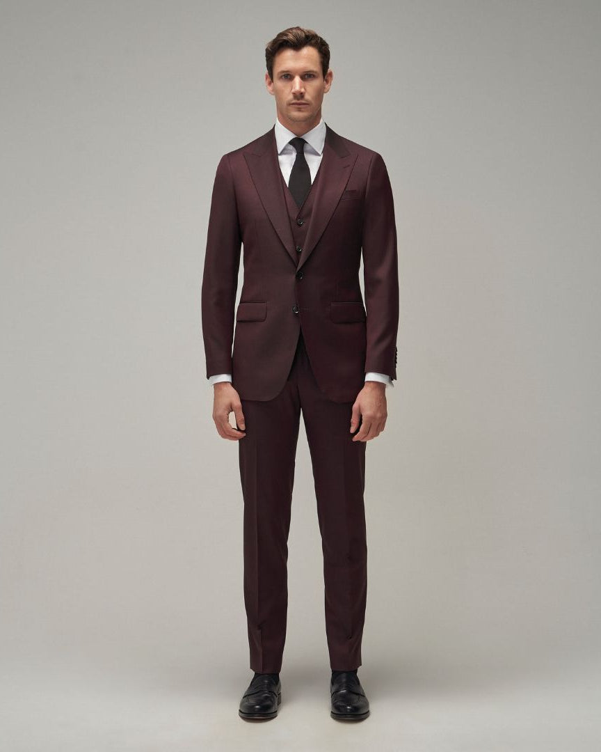 Burgundy Suit - Brent Wilson