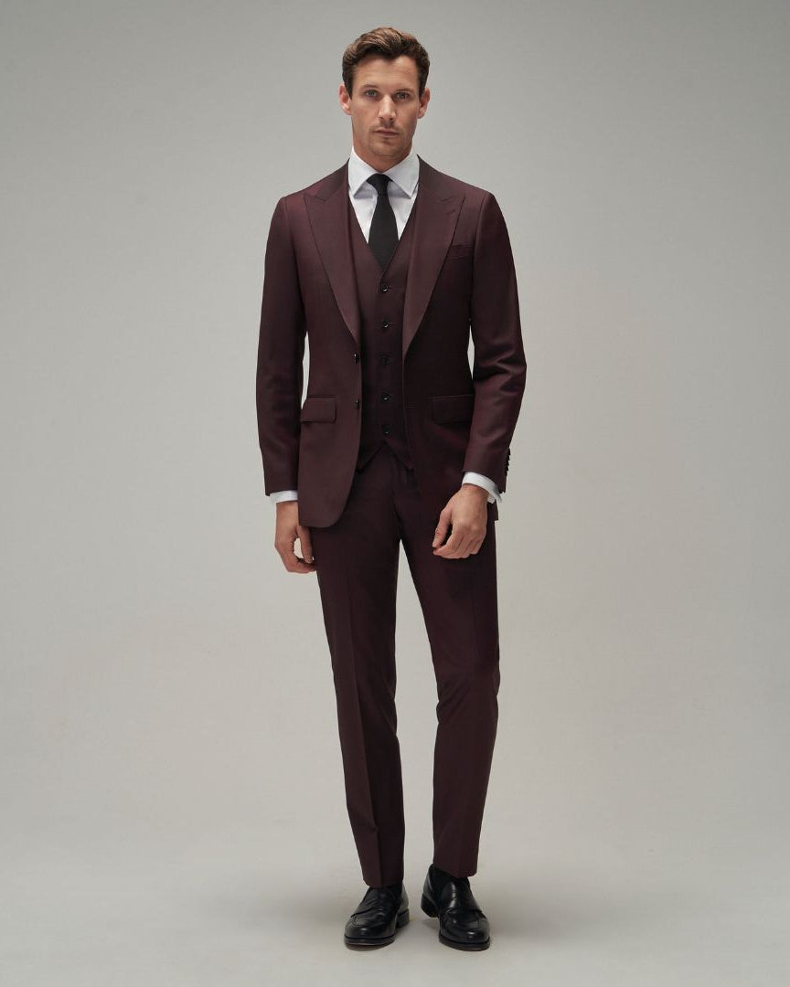 Burgundy Suit - Brent Wilson