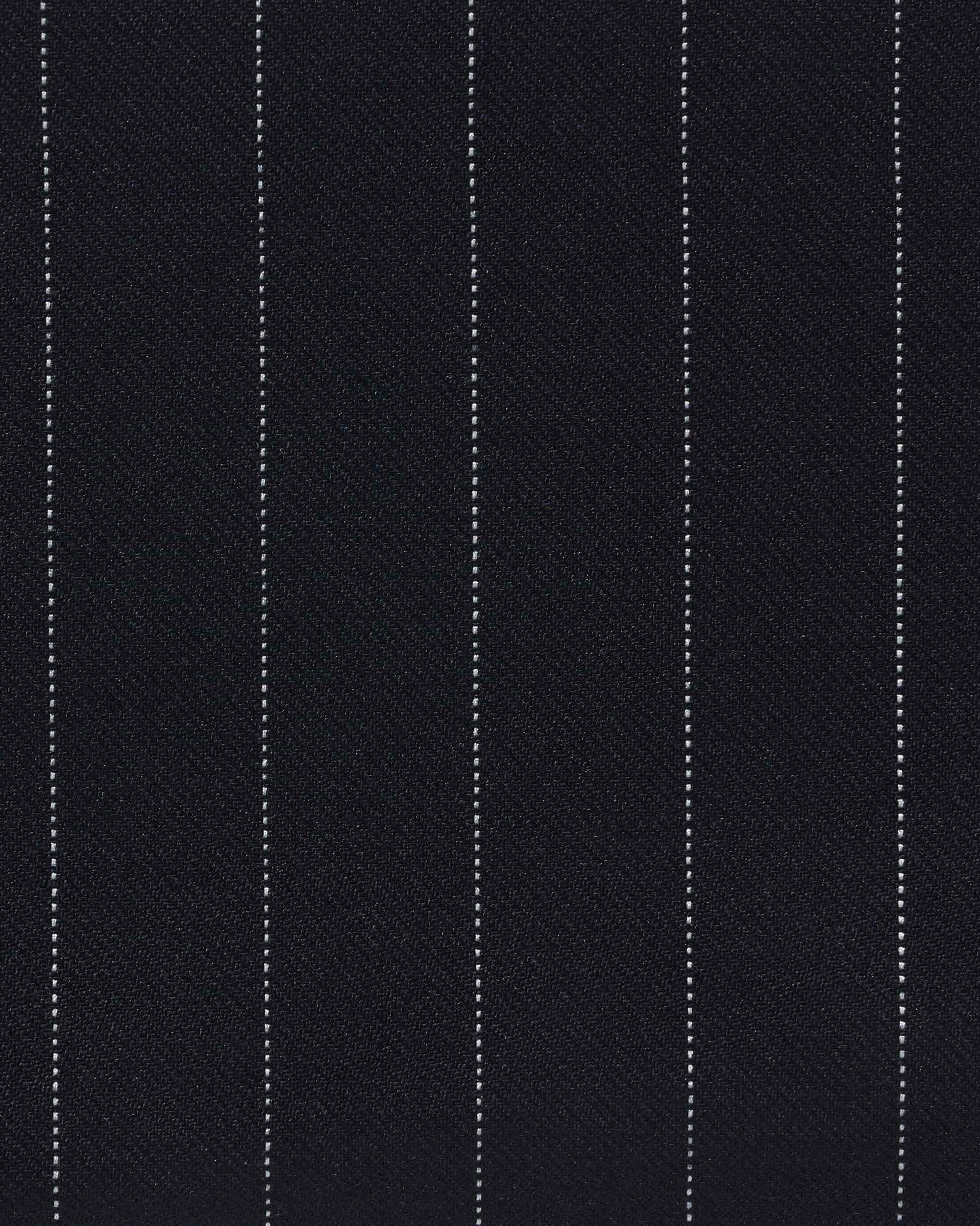 Ink Navy Stripe Suit - Brent Wilson