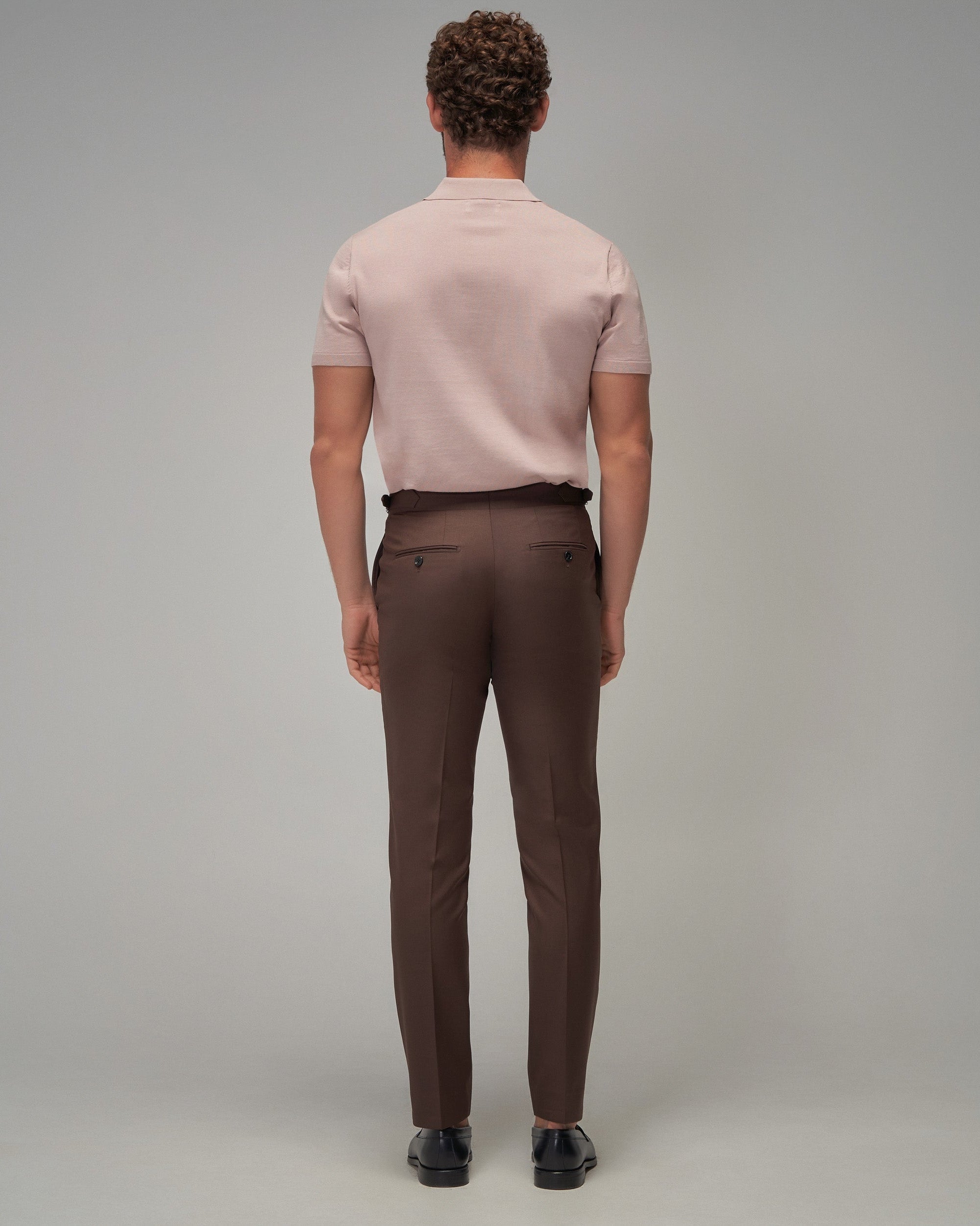 Knit Polo - Musk - Brent Wilson