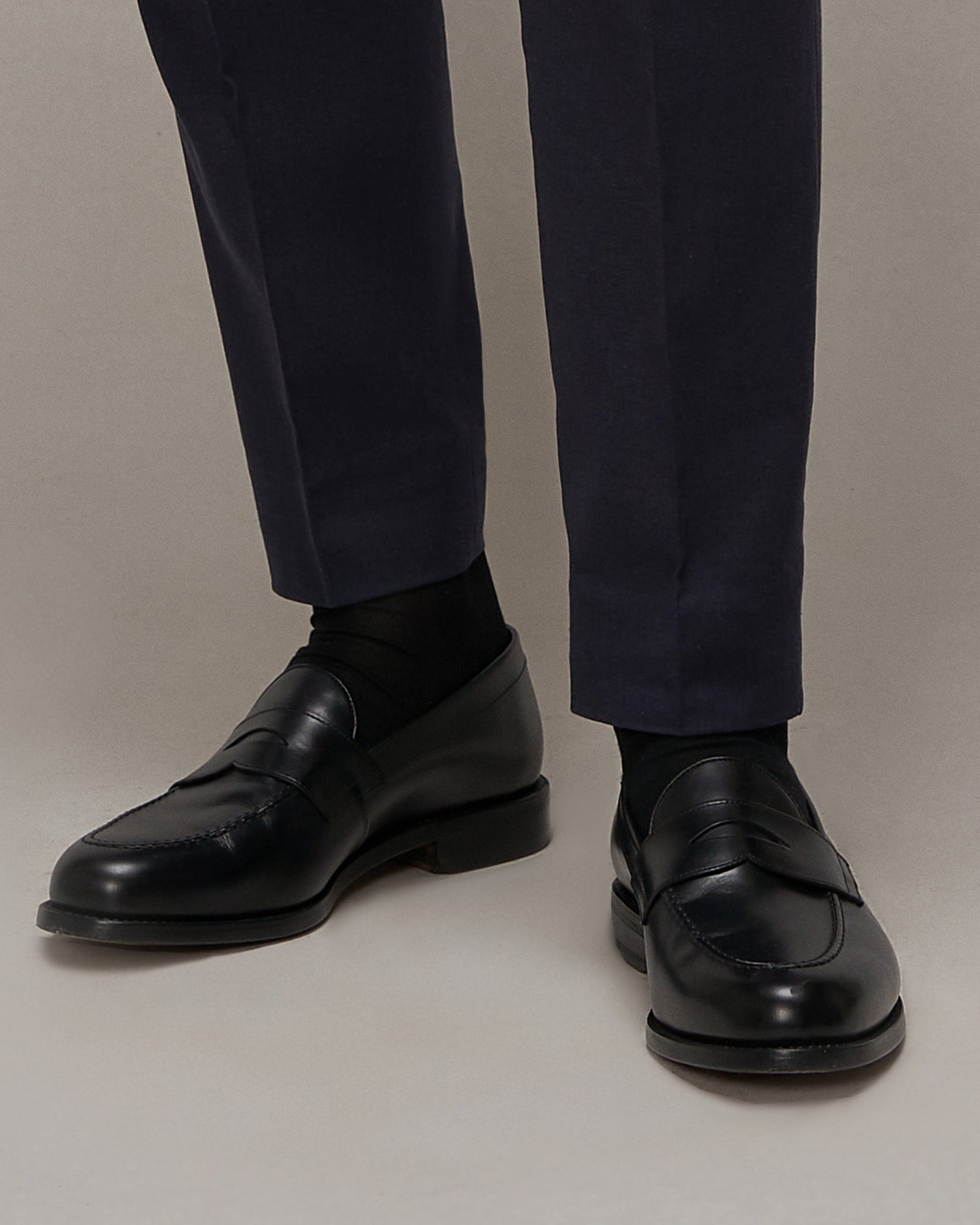 Navy Cotton / Linen 2 Piece Suit - Brent Wilson