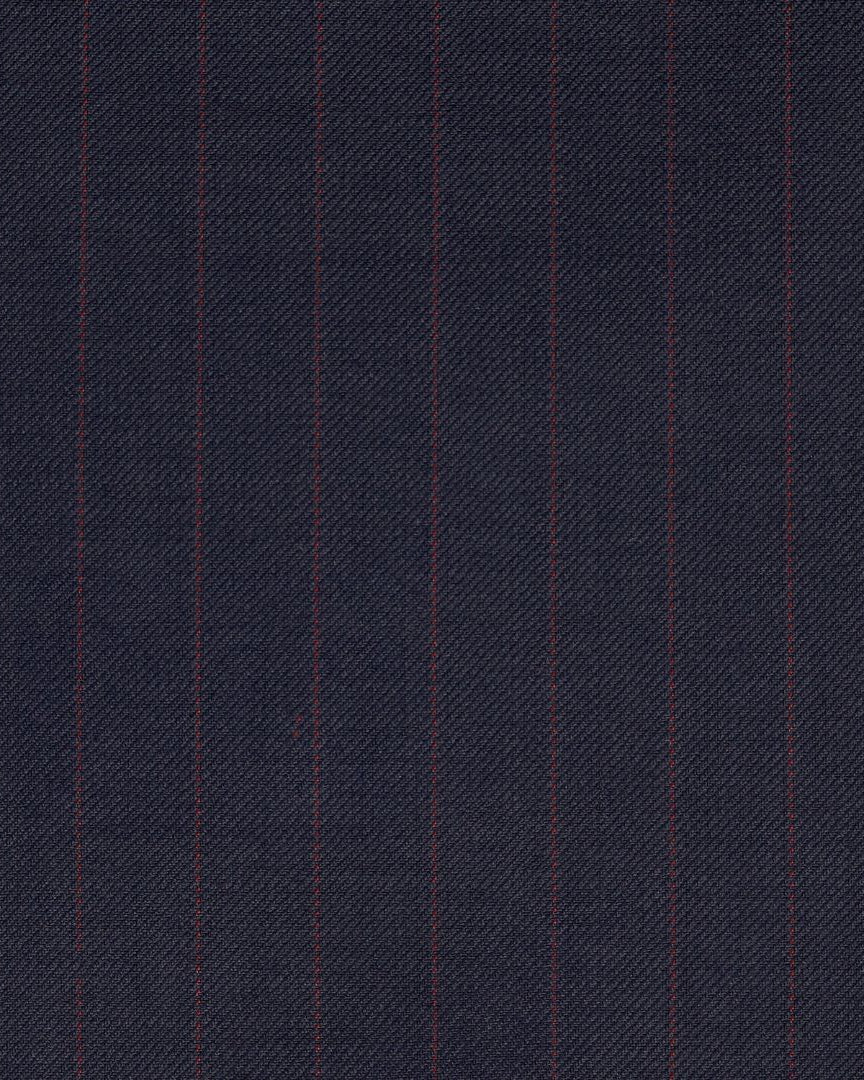 Navy / Red Stripe Suit - Brent Wilson