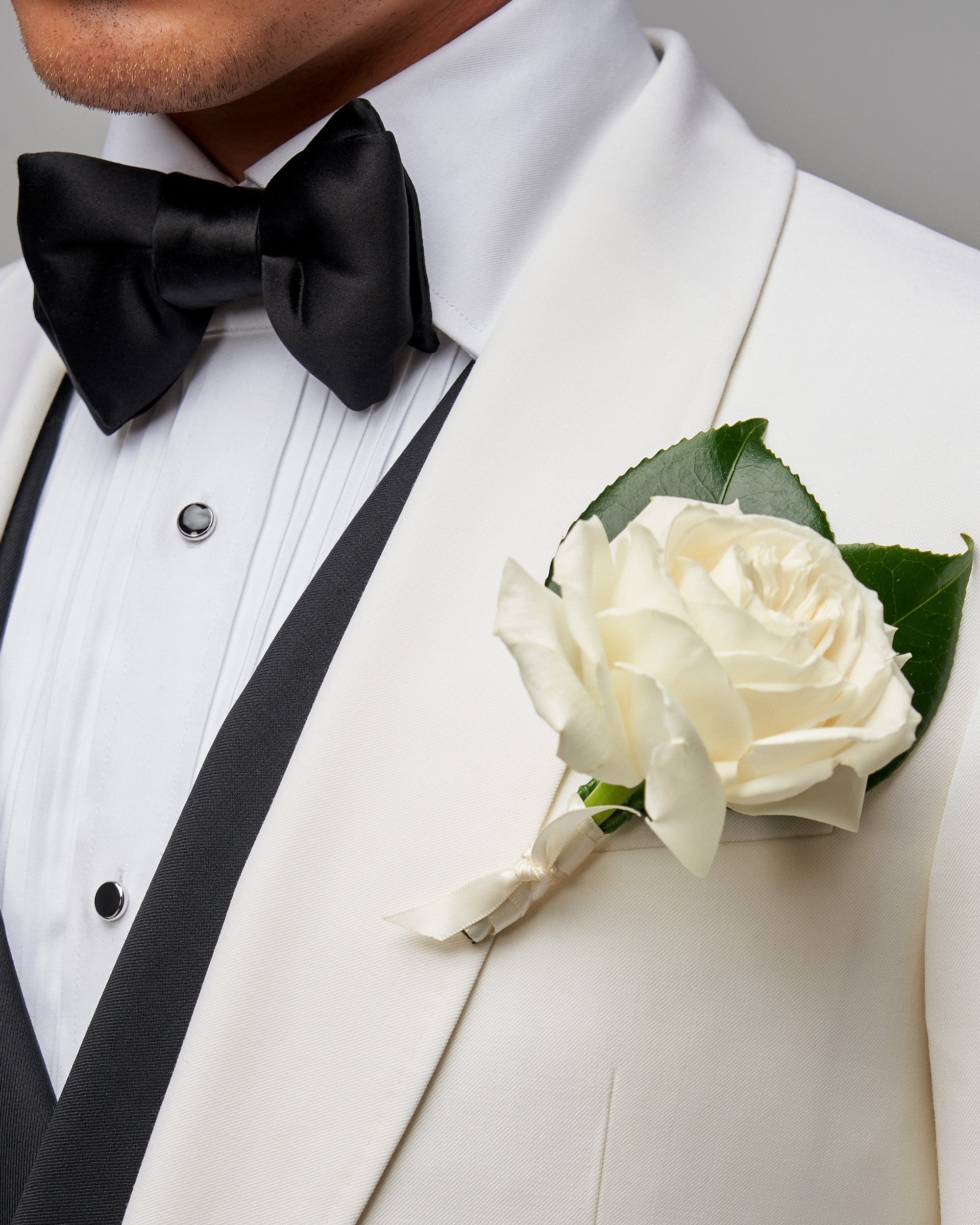 Off White Shawl Tuxedo - Brent Wilson