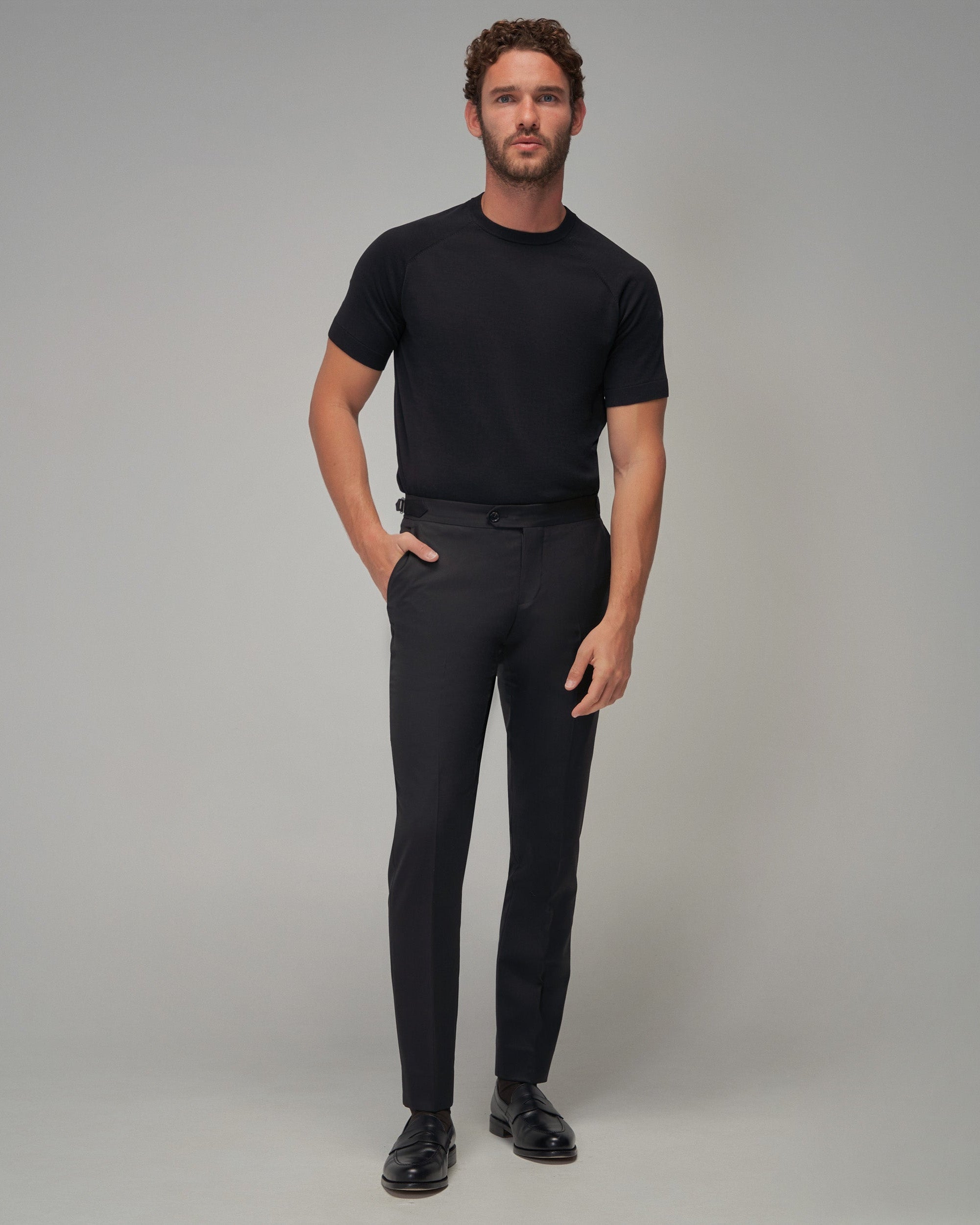 Raglan Sleeve T-Shirt - Black - Brent Wilson