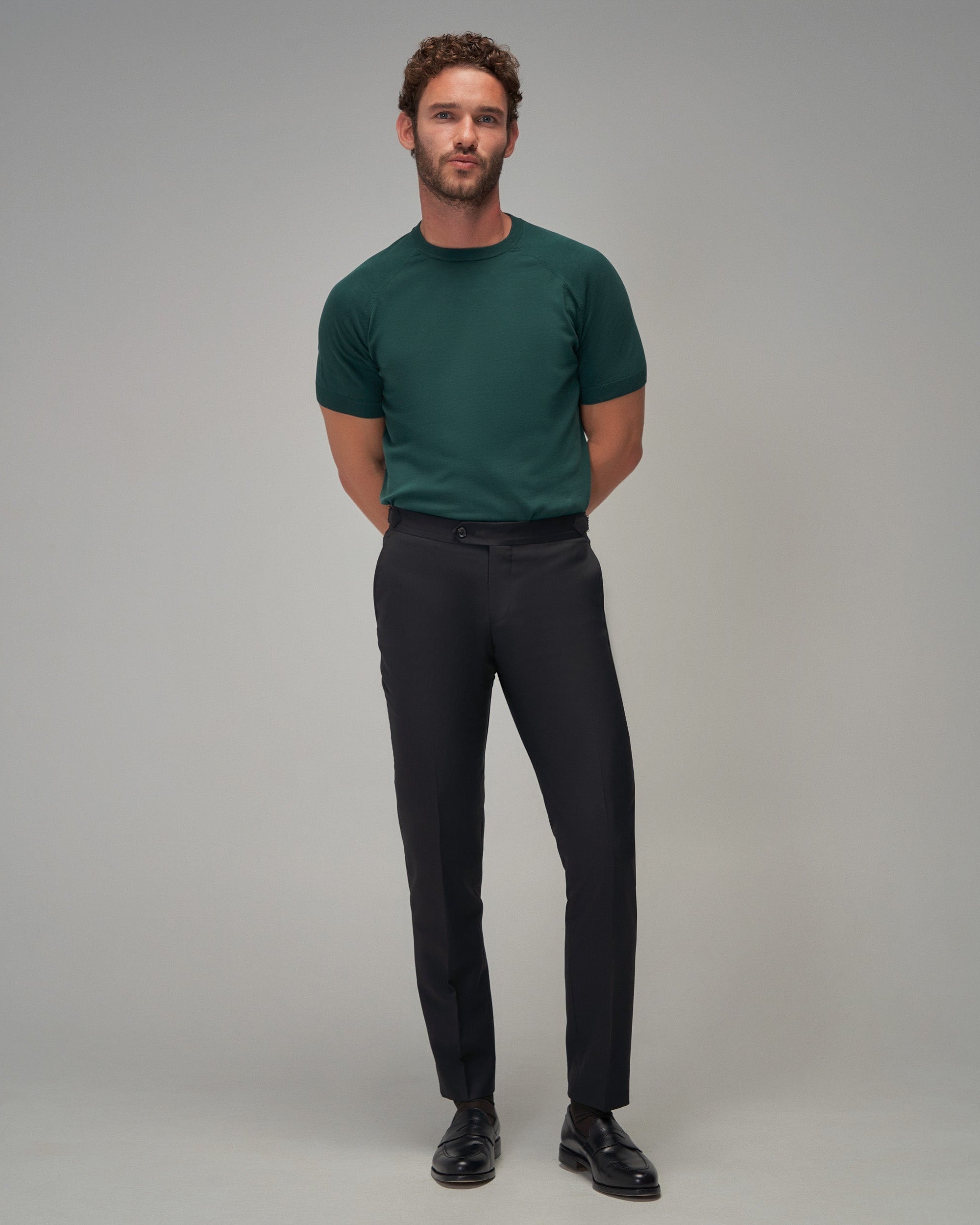 Raglan Sleeve T-Shirt - Green - Brent Wilson