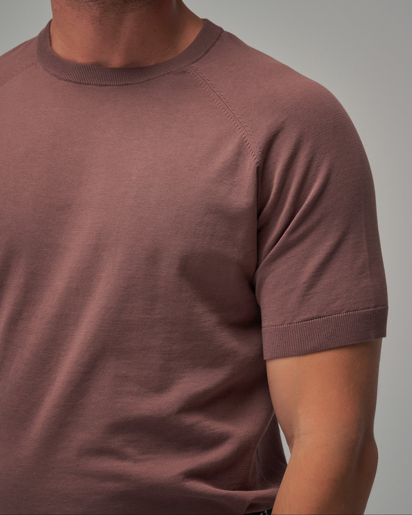 Raglan Sleeve T-Shirt - Lt Brown - Brent Wilson