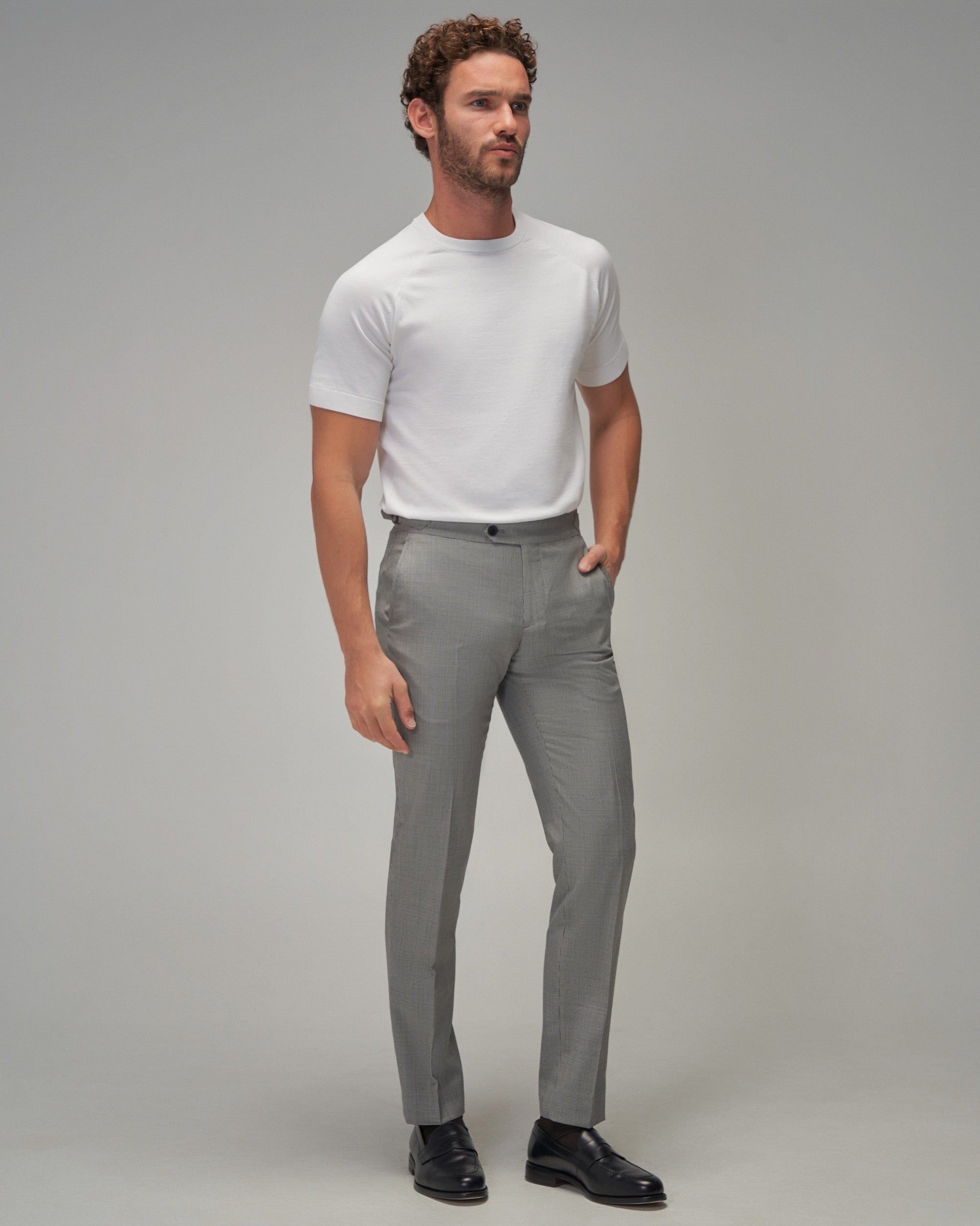 Raglan Sleeve T-Shirt - White - Brent Wilson