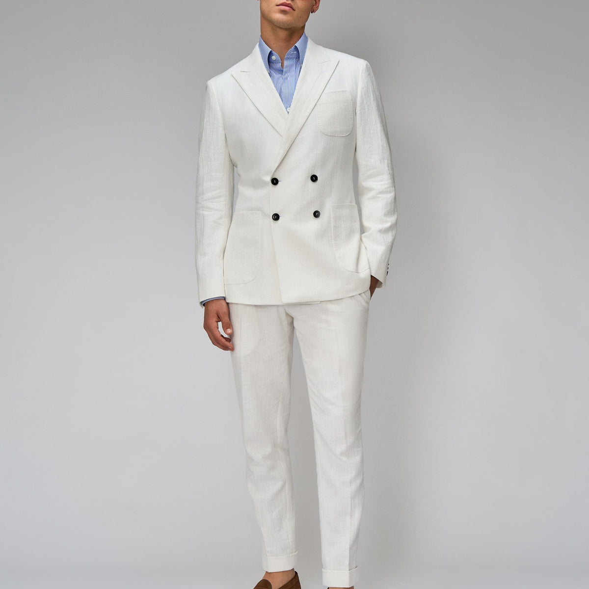 White Linen Suit | Custom Linen Suits