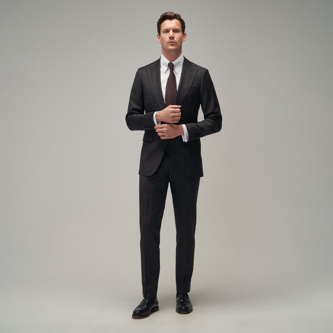 Black Check Suit - Brent Wilson