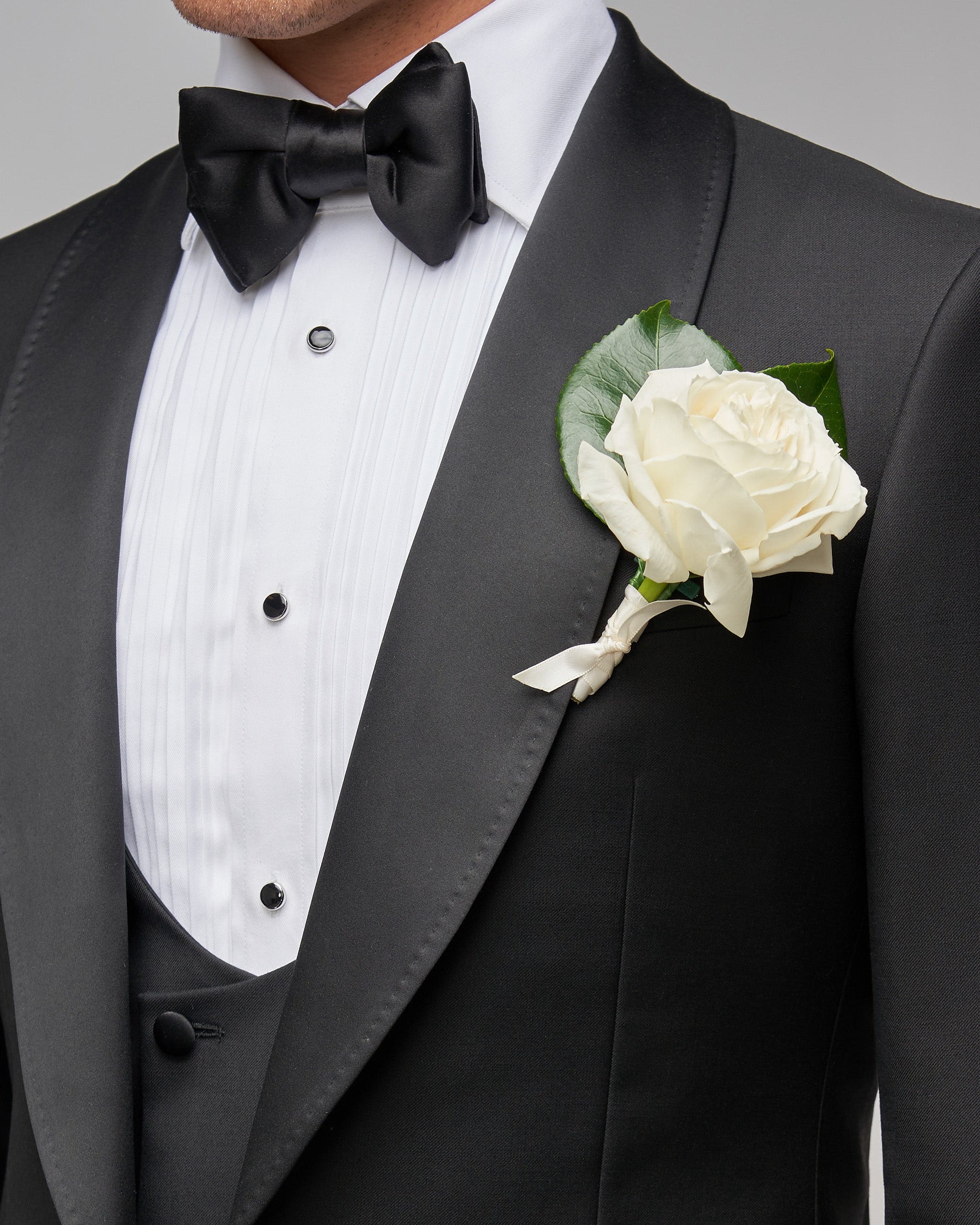 Black Shawl Collar Tuxedo - Brent Wilson