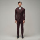 Burgundy Suit - Brent Wilson