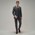 Grey / Blue Check Suit - Brent Wilson
