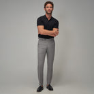 Knit Polo - Black - Brent Wilson
