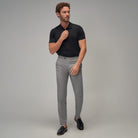 Knit Polo - Black - Brent Wilson