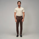 Knit Polo - Cream - Brent Wilson
