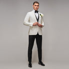 Off White Shawl Tuxedo - Brent Wilson