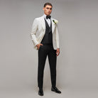 Off White Shawl Tuxedo - Brent Wilson