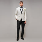 Off White Shawl Tuxedo - Brent Wilson