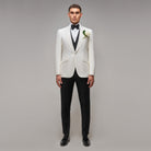 Off White Shawl Tuxedo - Brent Wilson