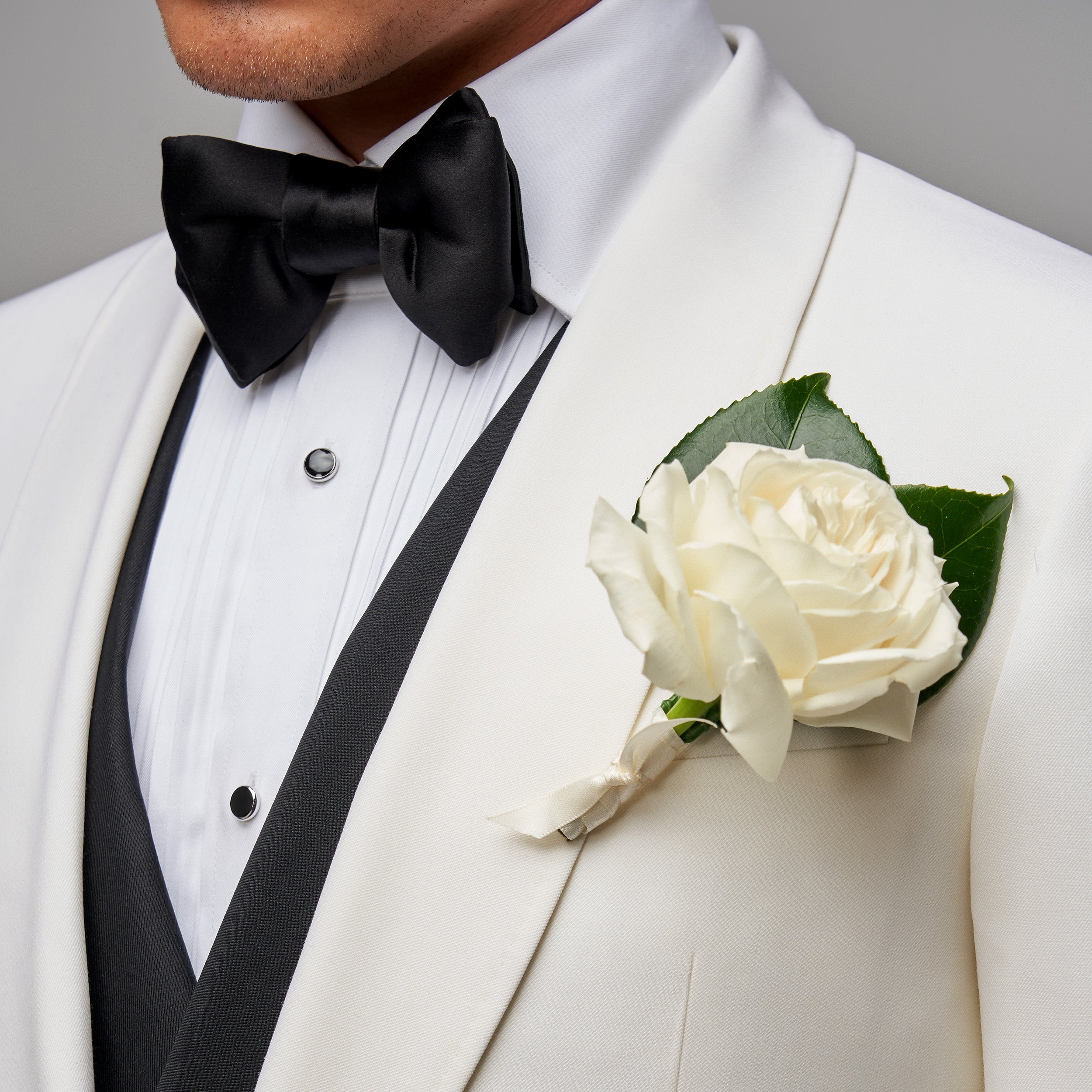 Off White Shawl Tuxedo - Brent Wilson