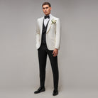 Off White Shawl Tuxedo - Brent Wilson