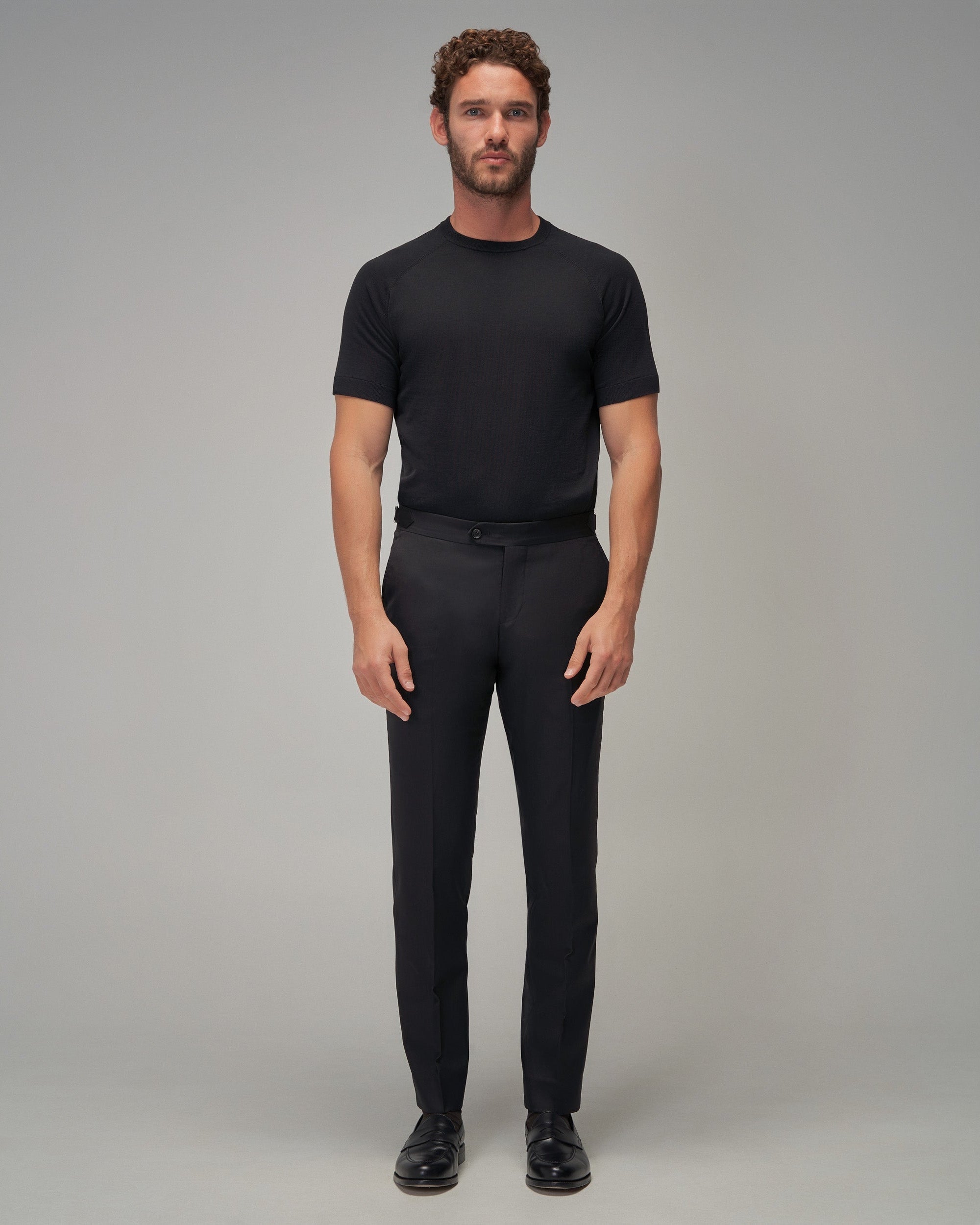 Raglan Sleeve T-Shirt - Black - Brent Wilson