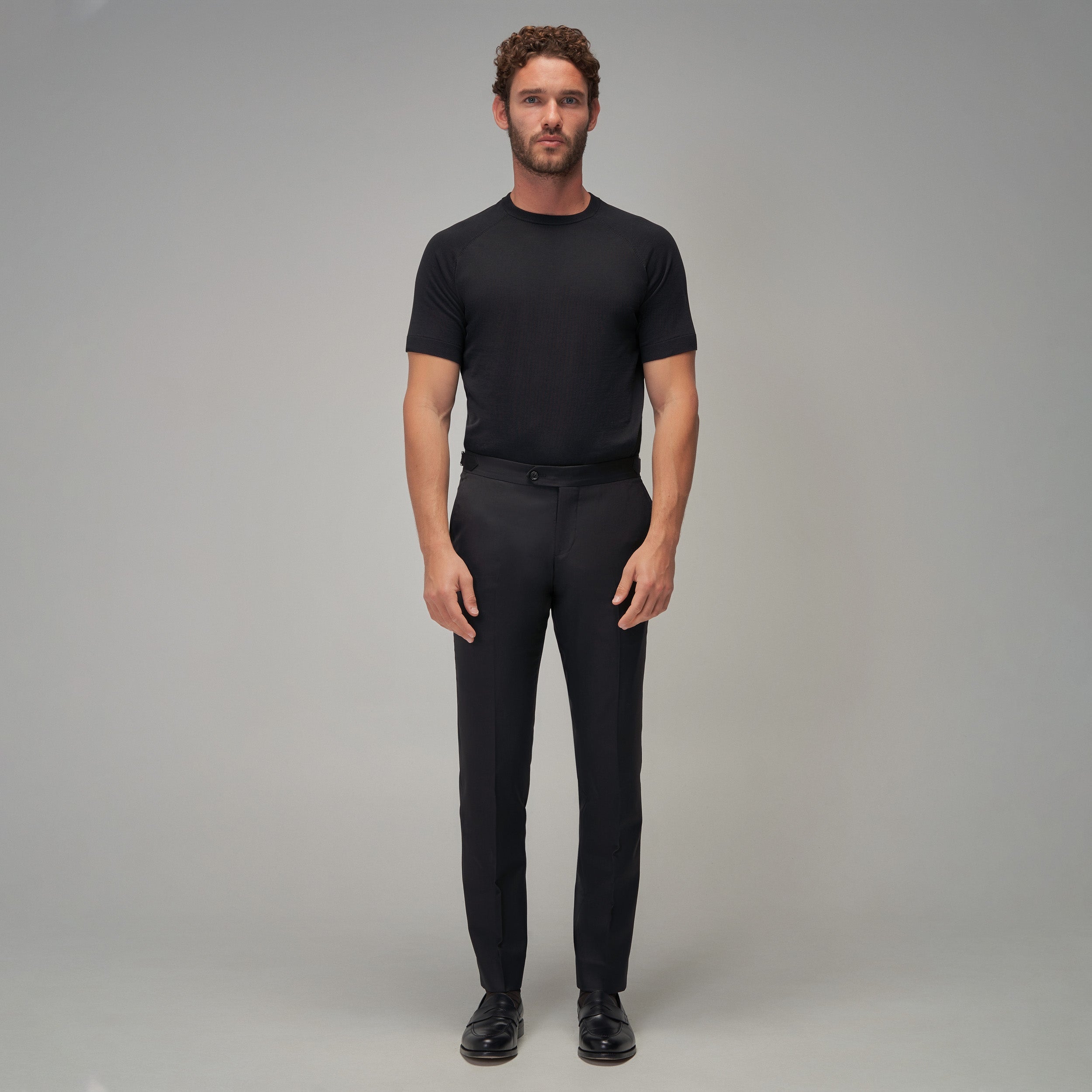 Raglan Sleeve T-Shirt - Black - Brent Wilson