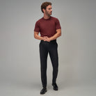 Raglan Sleeve T-Shirt - Burgundy - Brent Wilson