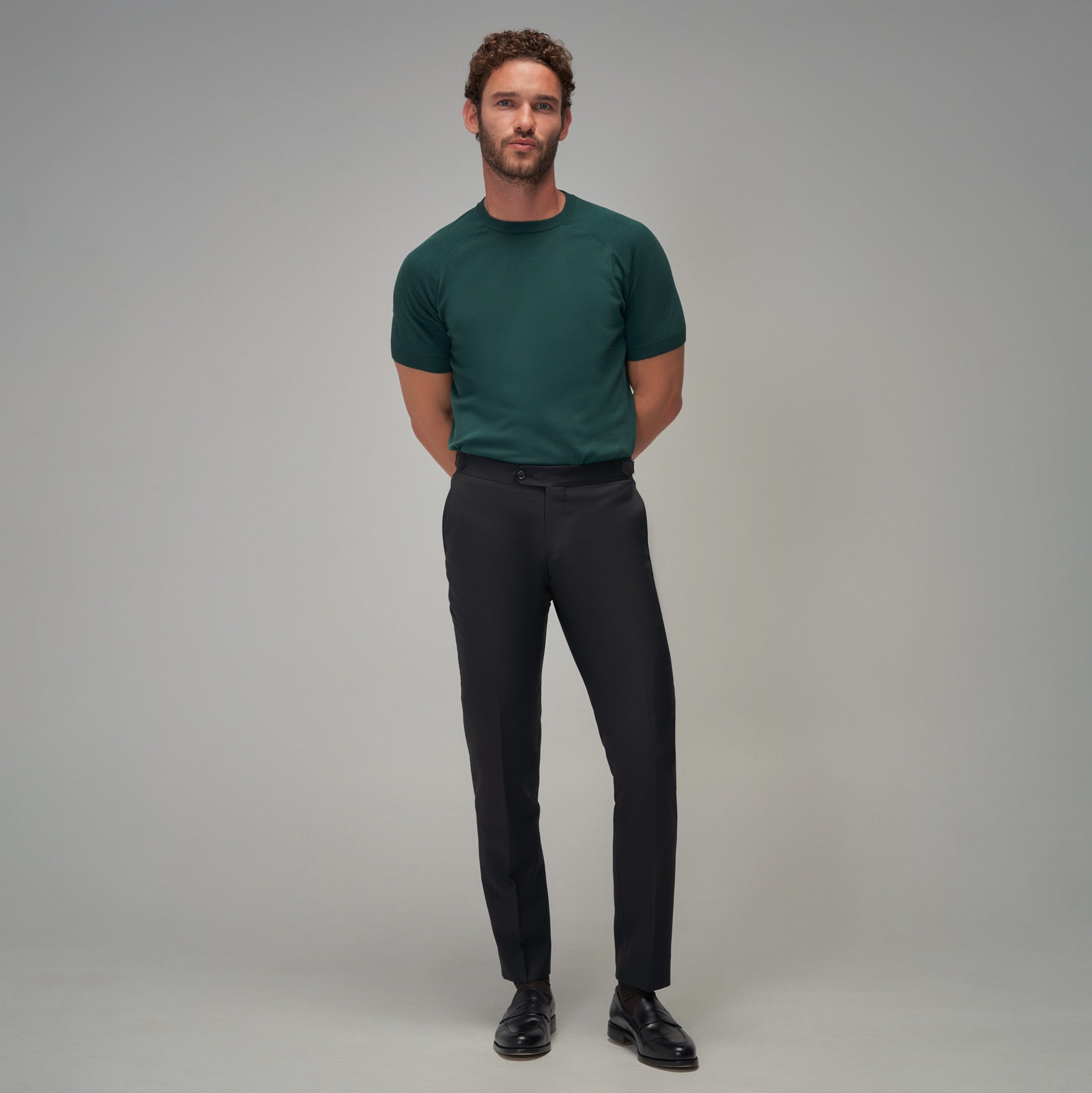 Raglan Sleeve T-Shirt - Green - Brent Wilson