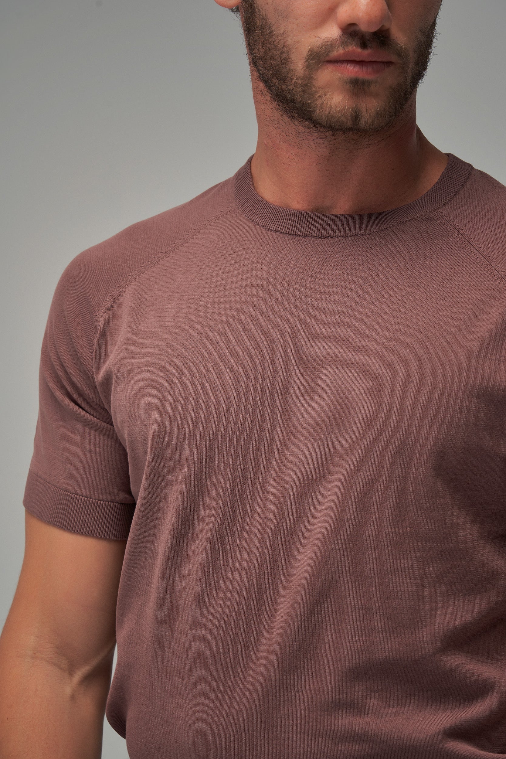 Raglan Sleeve T-Shirt - Lt Brown - Brent Wilson