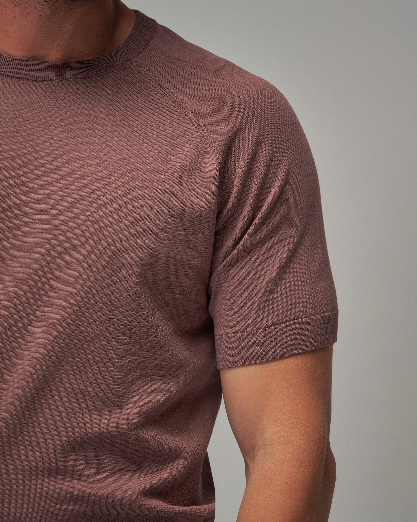 Raglan Sleeve T-Shirt - Lt Brown - Brent Wilson