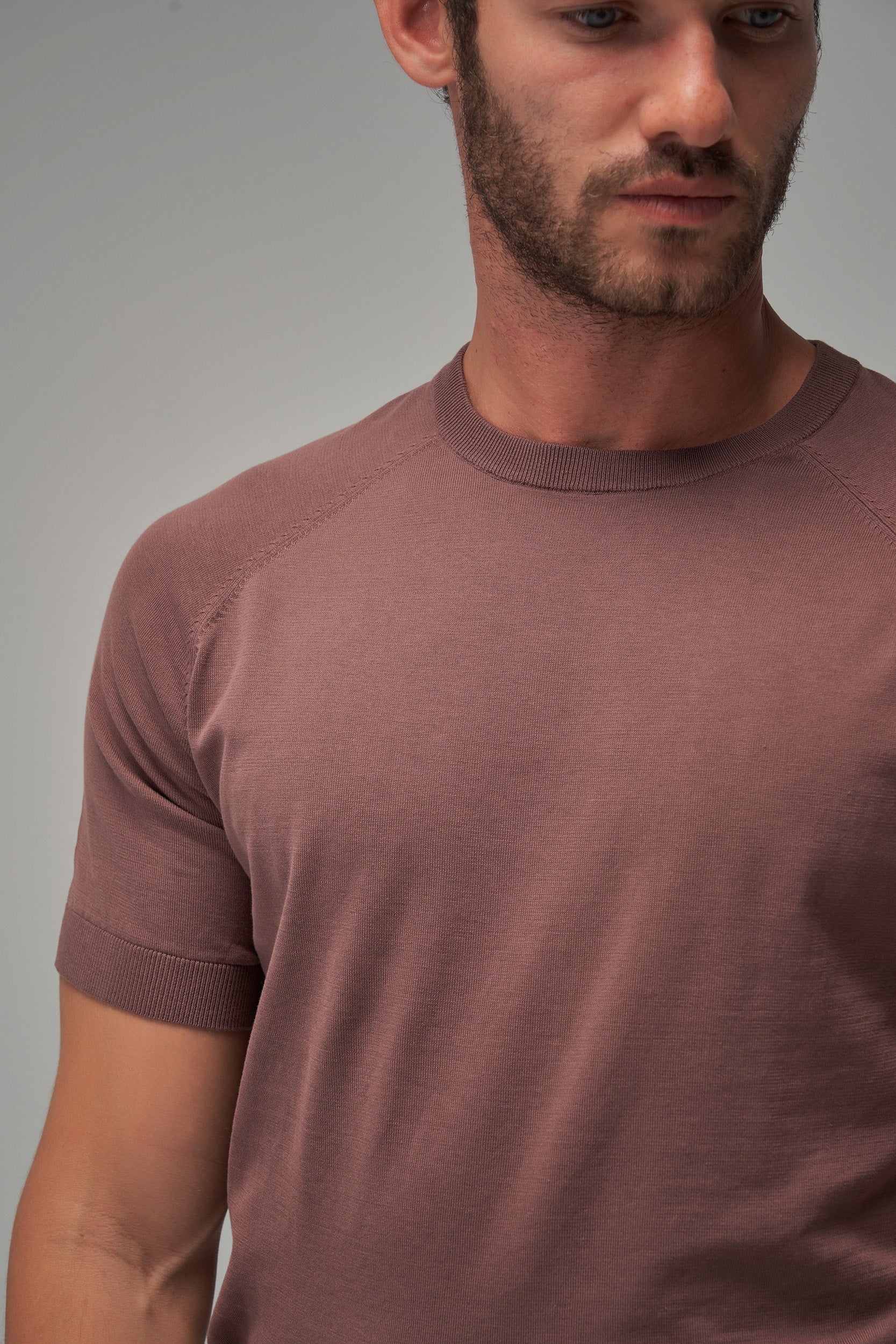 Raglan Sleeve T-Shirt - Lt Brown - Brent Wilson