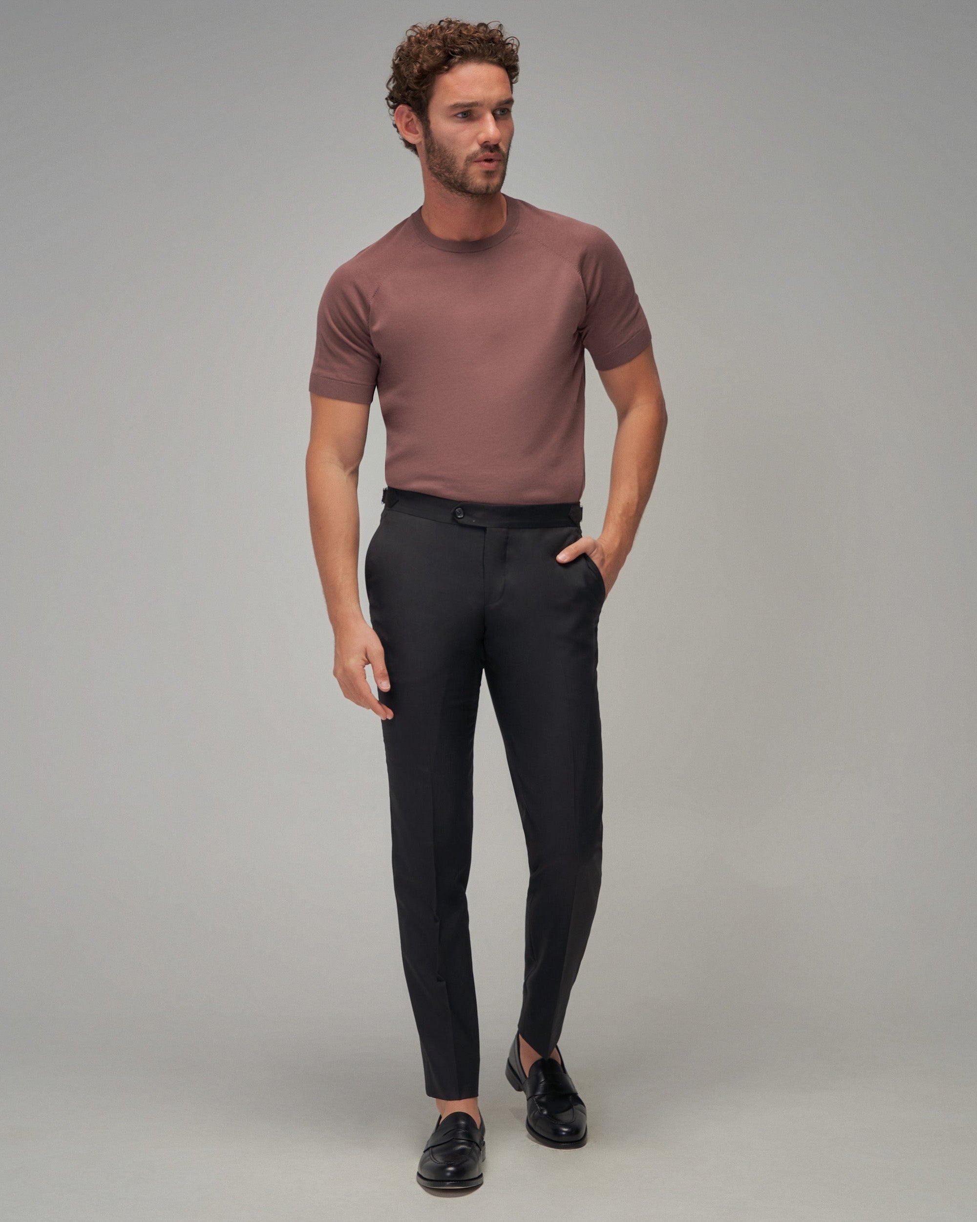 Raglan Sleeve T-Shirt - Lt Brown - Brent Wilson