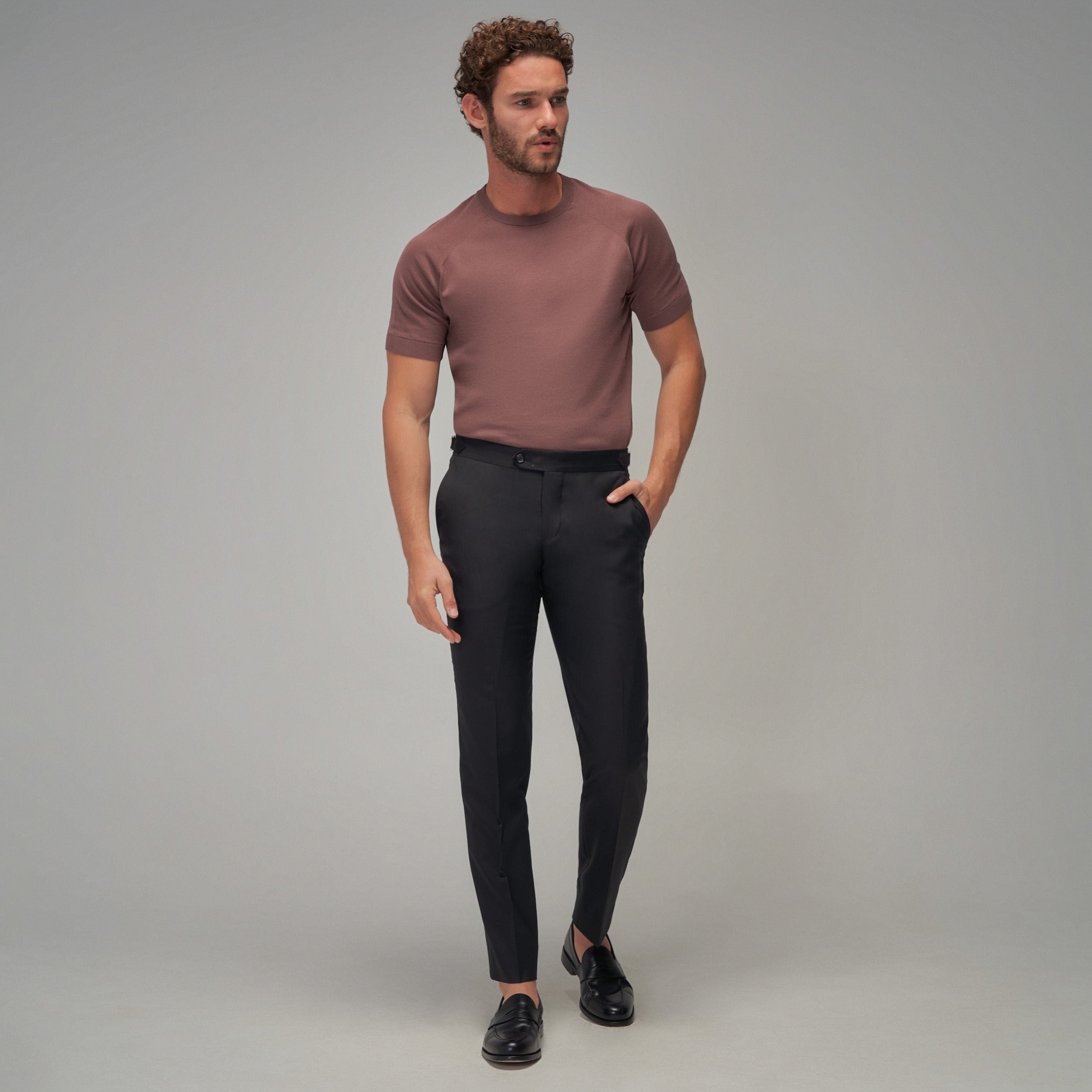 Raglan Sleeve T-Shirt - Lt Brown - Brent Wilson