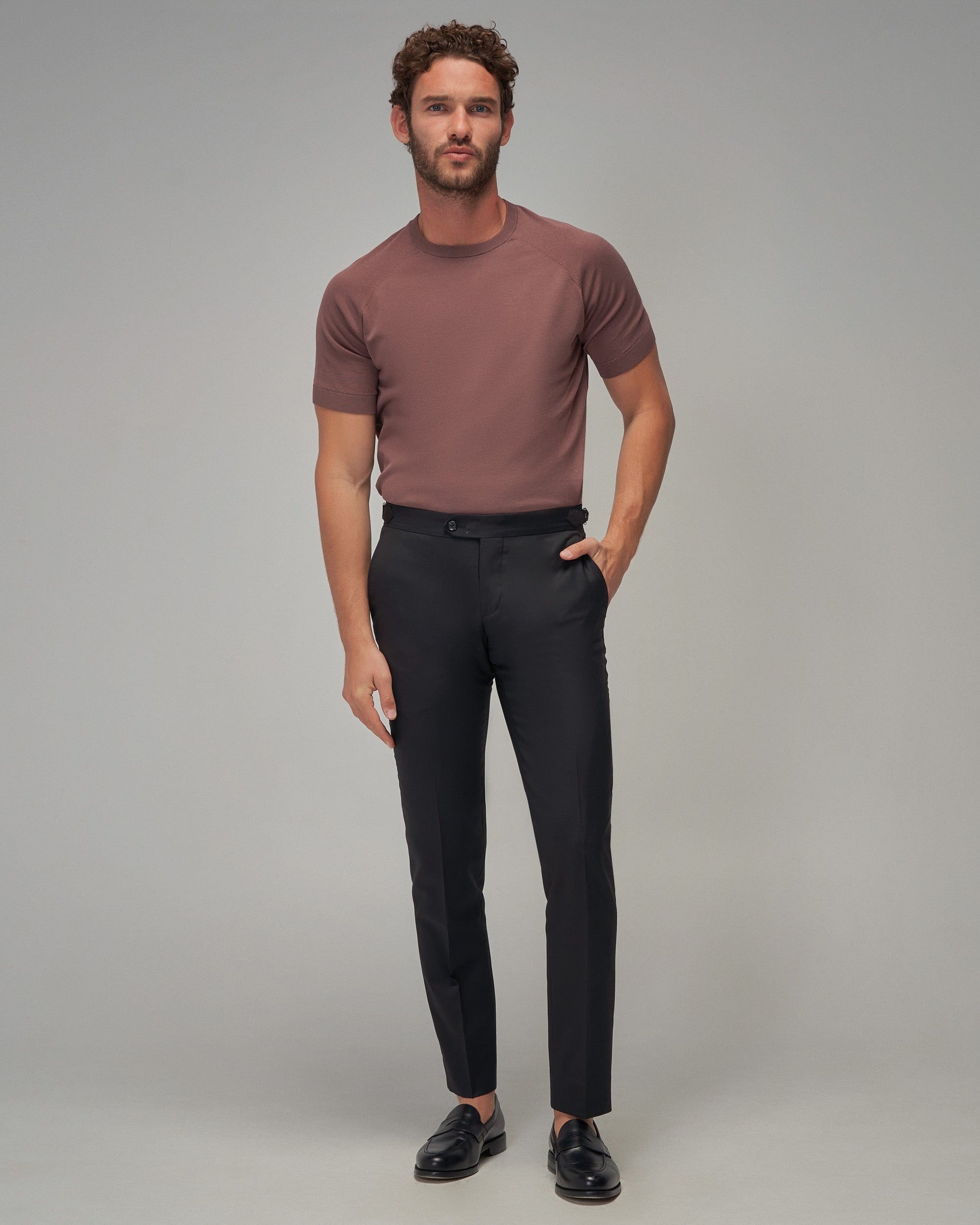 Raglan Sleeve T-Shirt - Lt Brown - Brent Wilson