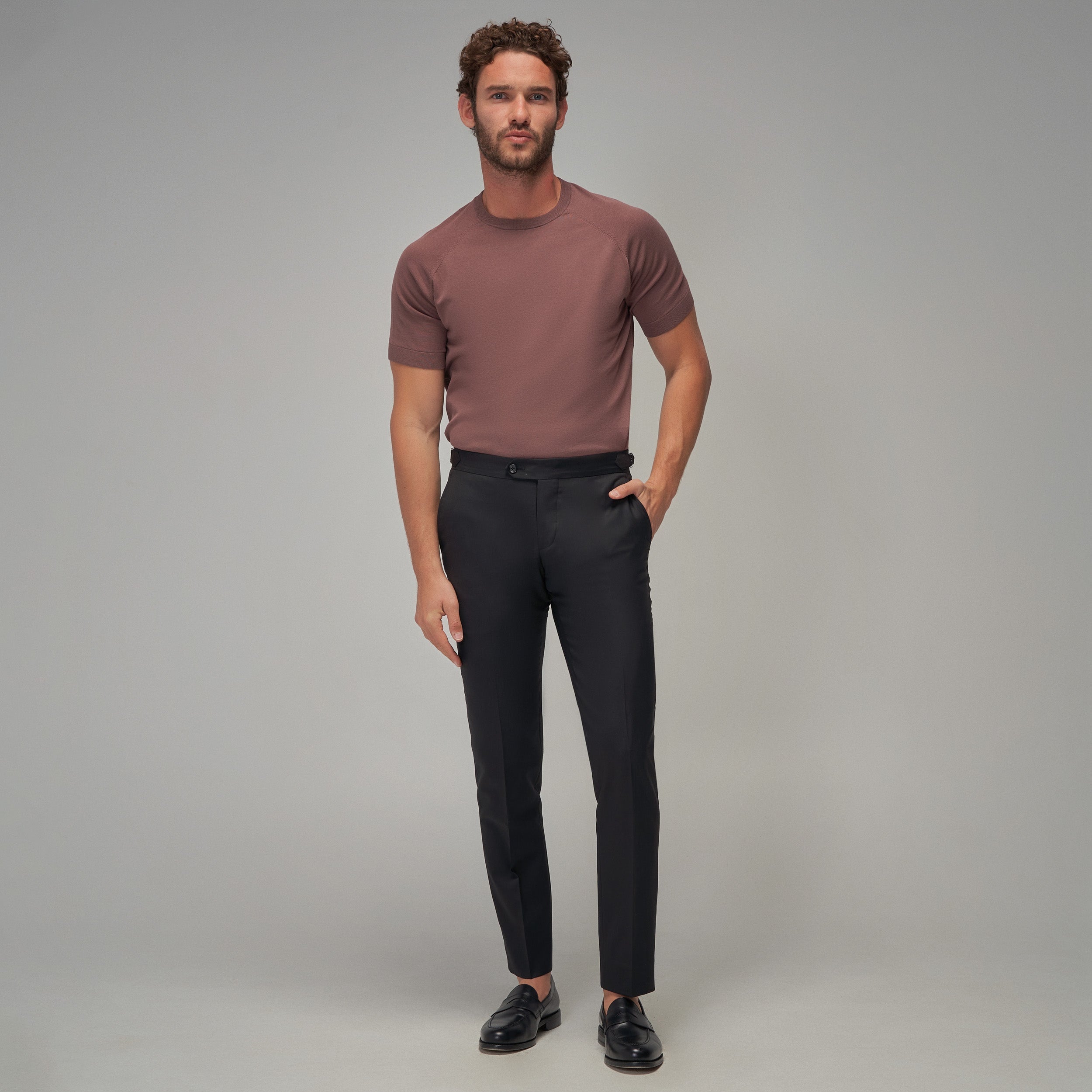 Raglan Sleeve T-Shirt - Lt Brown - Brent Wilson