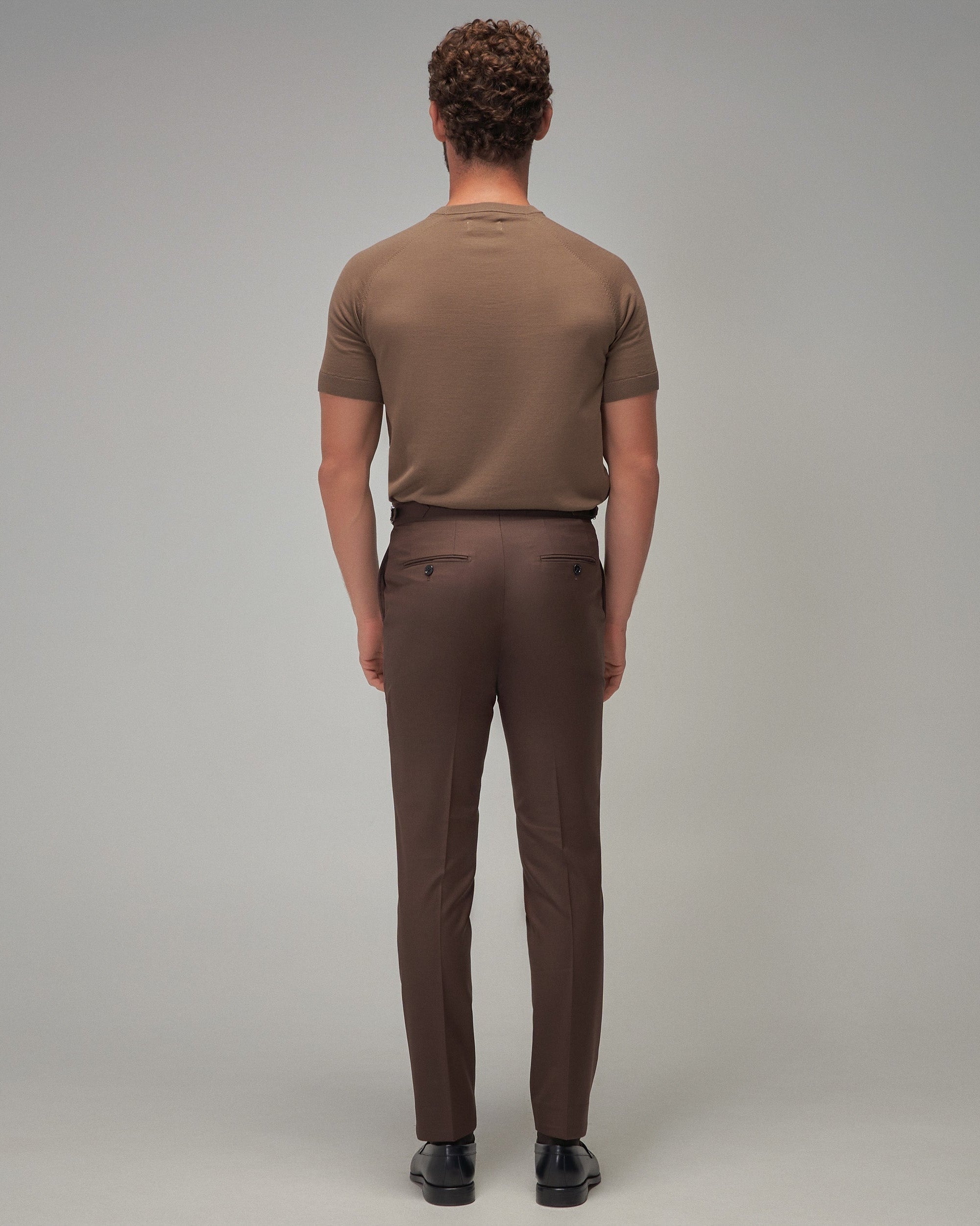 Raglan Sleeve T-Shirt - Mocha - Brent Wilson