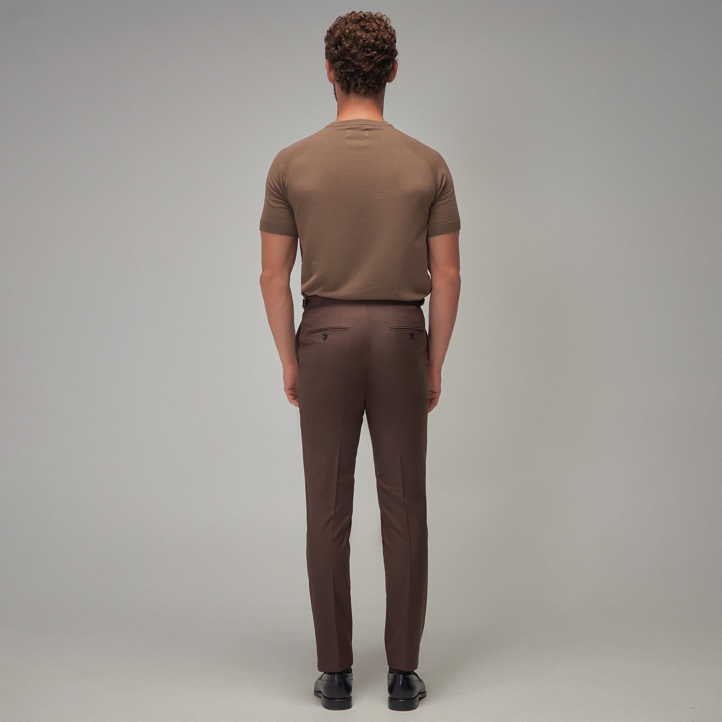 Raglan Sleeve T-Shirt - Mocha - Brent Wilson