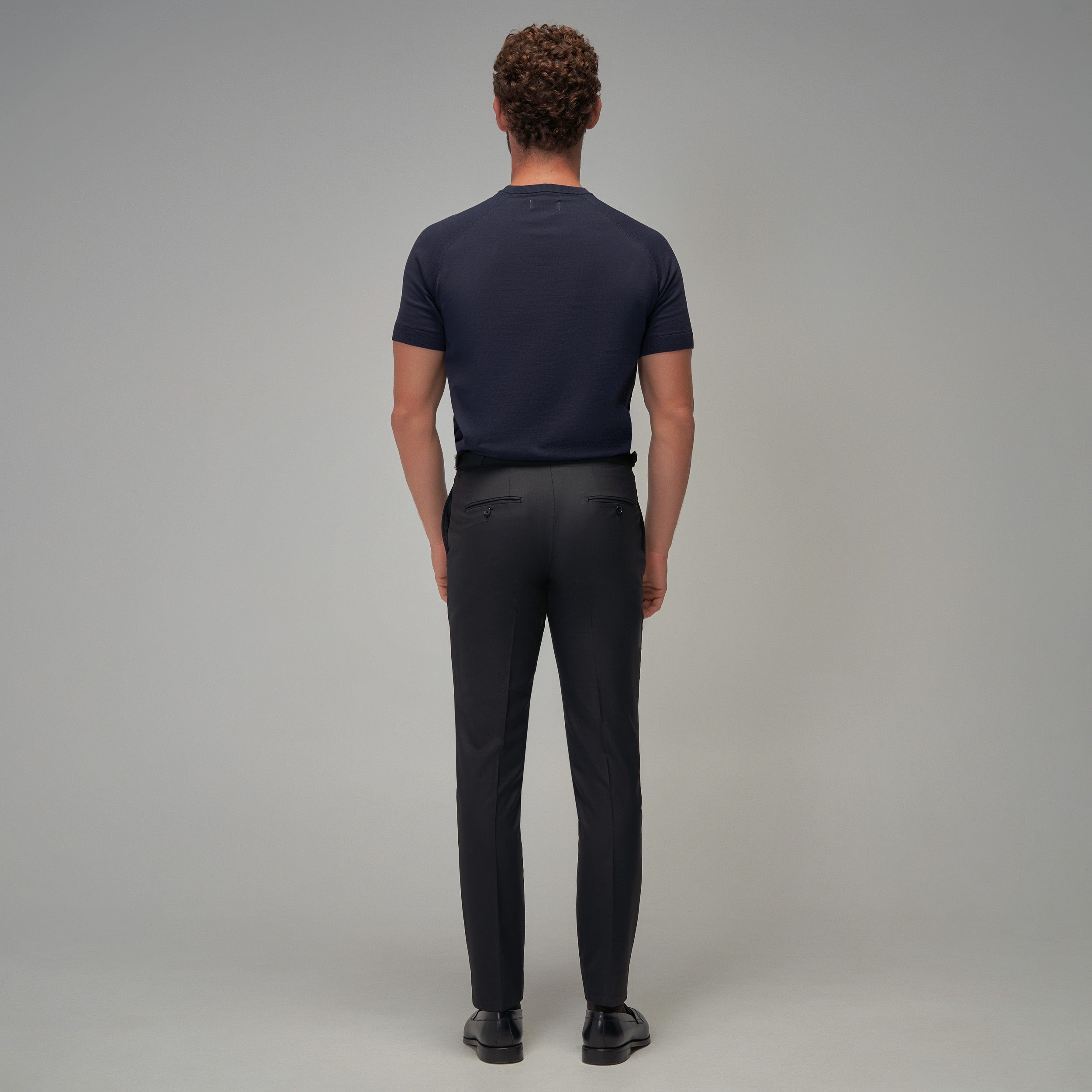 Raglan Sleeve T-Shirt - Navy - Brent Wilson