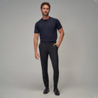 Raglan Sleeve T-Shirt - Navy - Brent Wilson