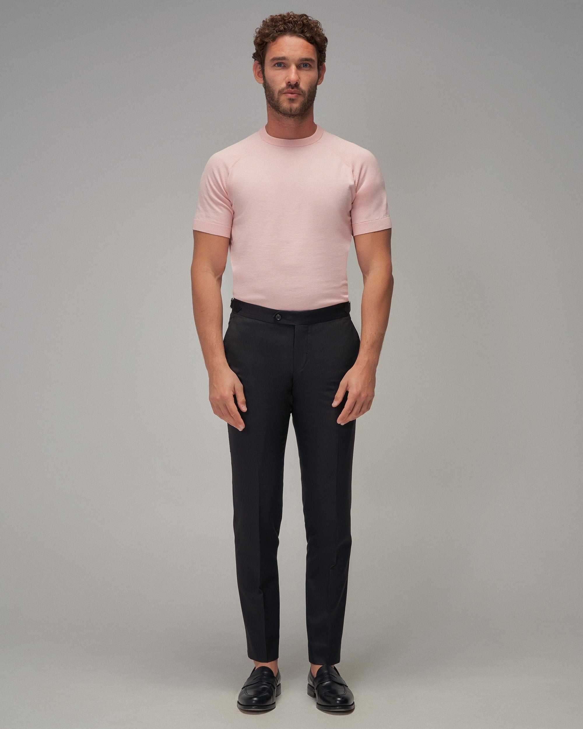 Raglan Sleeve T-Shirt - Pink - Brent Wilson