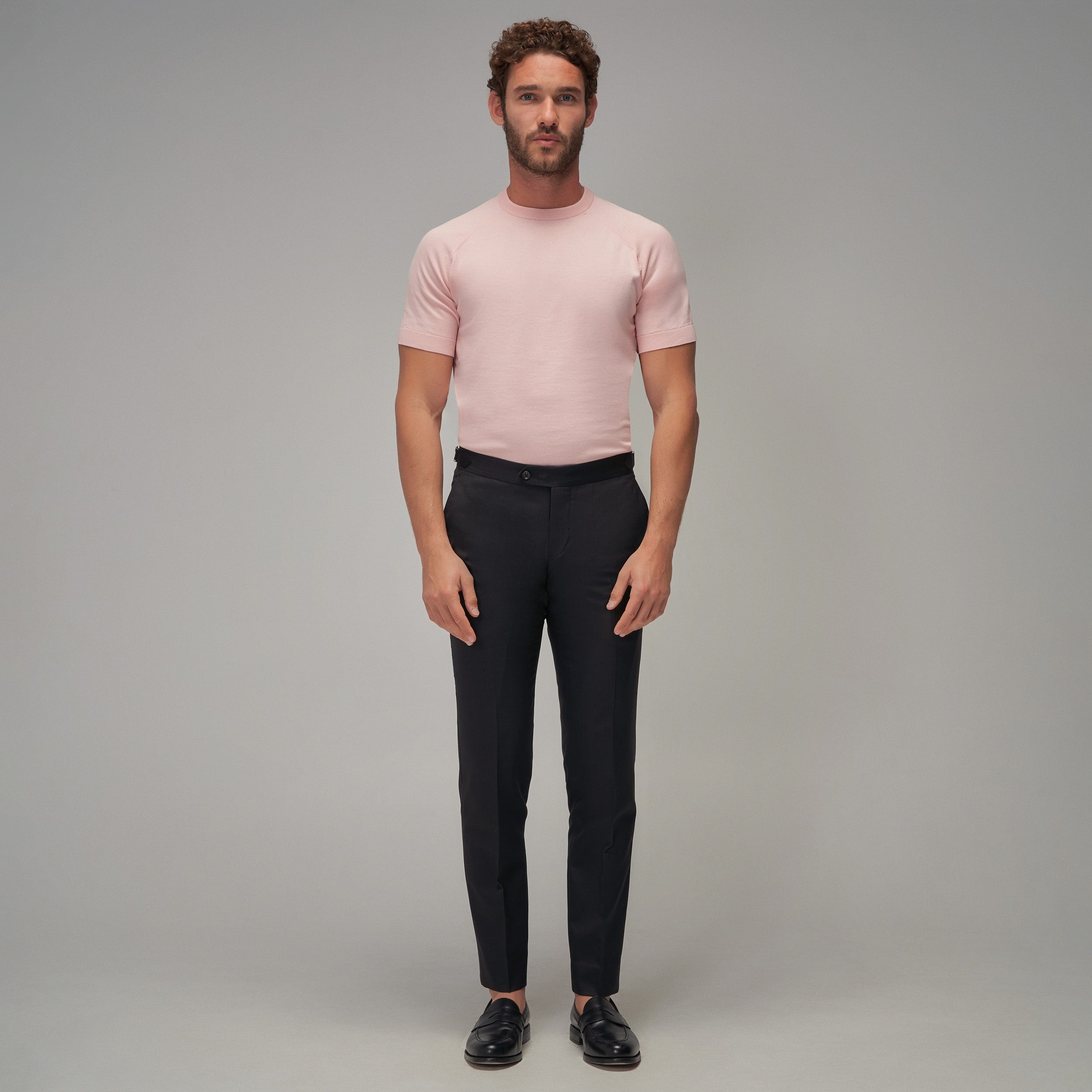 Raglan Sleeve T-Shirt - Pink - Brent Wilson