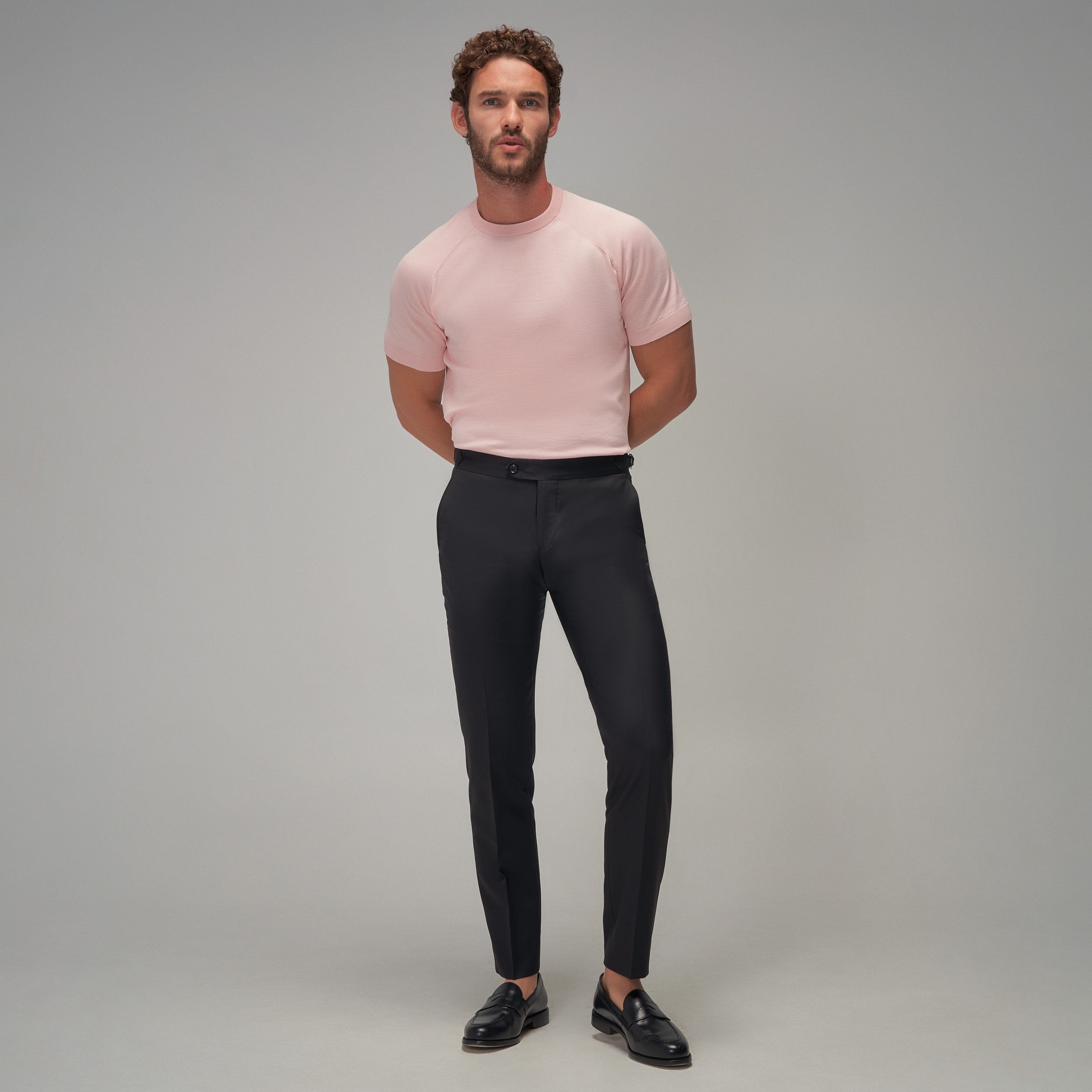 Raglan Sleeve T-Shirt - Pink - Brent Wilson